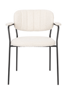 Bouclé Upholstered Armchairs (2) | DF Jolien | Dutchfurniture.com