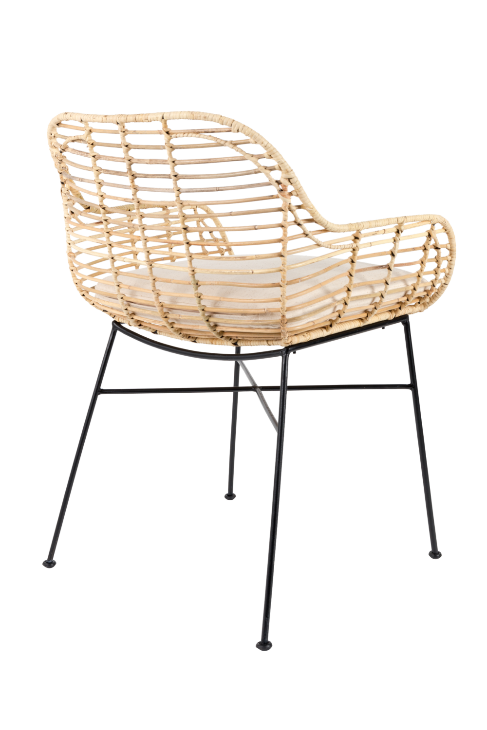 Natural Rattan Dining Armchairs (2) | DF Tiger | Dutchfurniture.com