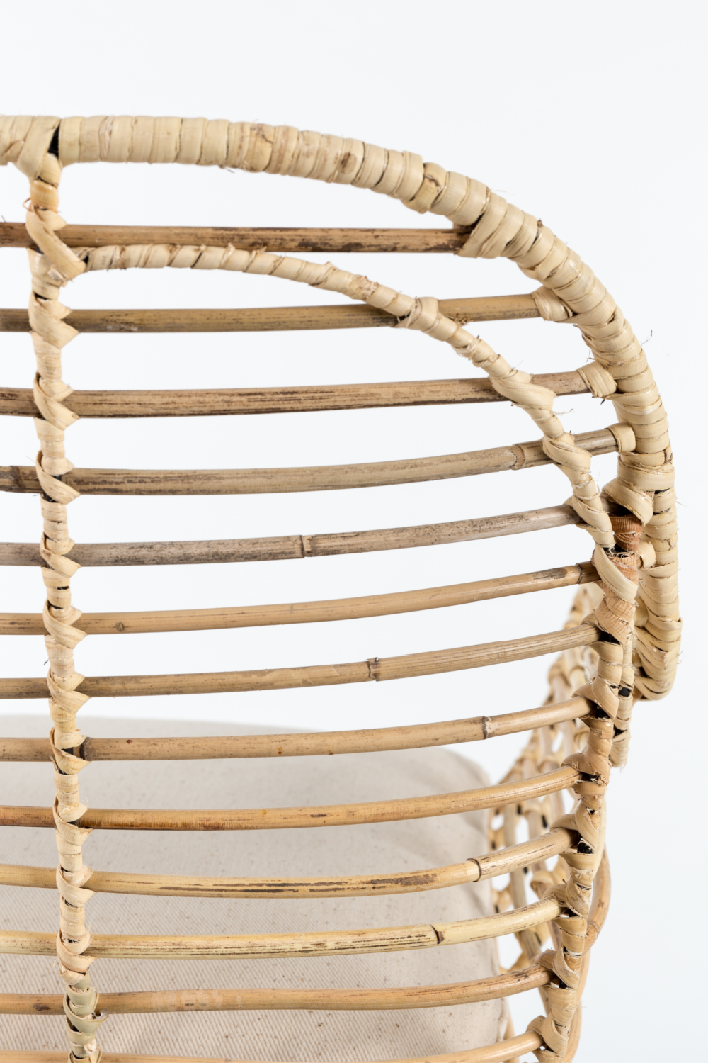 Natural Rattan Dining Armchairs (2) | DF Tiger | Dutchfurniture.com