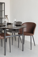 Curved Dining Chairs (2) | DF Hadid | Dutchfurniture.com