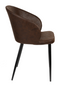 Curved Dining Chairs (2) | DF Hadid | Dutchfurniture.com