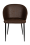 Curved Dining Chairs (2) | DF Hadid | Dutchfurniture.com