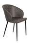 Curved Dining Chairs (2) | DF Hadid | Dutchfurniture.com