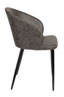 Curved Dining Chairs (2) | DF Hadid | Dutchfurniture.com