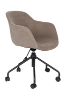 Upholstered Swivel Office Armchair | DF Junzo | Dutchfurniture.com