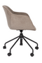 Upholstered Swivel Office Armchair | DF Junzo | Dutchfurniture.com