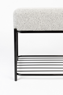 Rectangular Cushioned Stool | DF Milou | Dutchfurniture.com