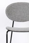 Gray Upholstered Counter Stools (2) | DF Donny | Oroatrade.com