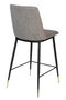 Modern Upholstered Counter Stools (2) | DF Lionel | Dutchfurniture.com