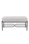 Gray Upholstered Bench | DF Milou | Dutchfurniture.com