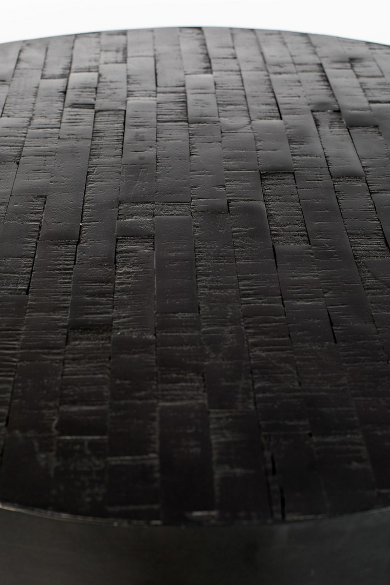 Black Teak Bistro Table | DF Maze | DutchFurniture.com