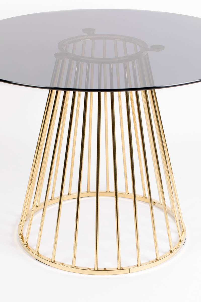 Round Glass Dining Table | DF Floris | Dutchfurniture.com