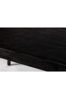 Black Lacquered Teak Dining Table | DF Suri | Oroatrade.com