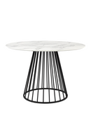 White Marble Pedestal Table | DF Floris | Dutchfurniture.com