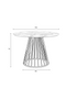 White Marble Pedestal Table | DF Floris | Dutchfurniture.com