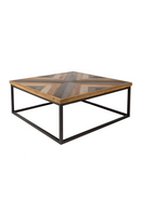 Square Wood Inlay Coffee Table | DF Joy | DutchFurniture.com