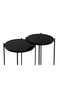 Black Mirror Double Side Table | DF LI | Dutchfurniture.com