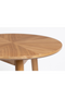 Round Wooden Side Table | DF Fabio | Dutchfurniture.com