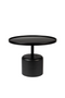 Black Iron Pedestal Coffee Table | DF Milo | Dutchfurniture.com