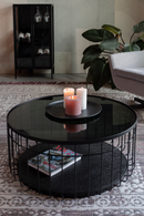 Black Industrial Coffee Table | DF Lance | Dutchfurniture.com