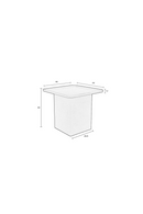 Square Iron Side Table | DF Sverre | Dutchfurniture.com