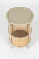 Rattan Accented Side Table | DF Makoto | Dutchfurniture.com