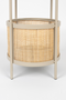 Rattan Accented Side Table | DF Makoto | Dutchfurniture.com