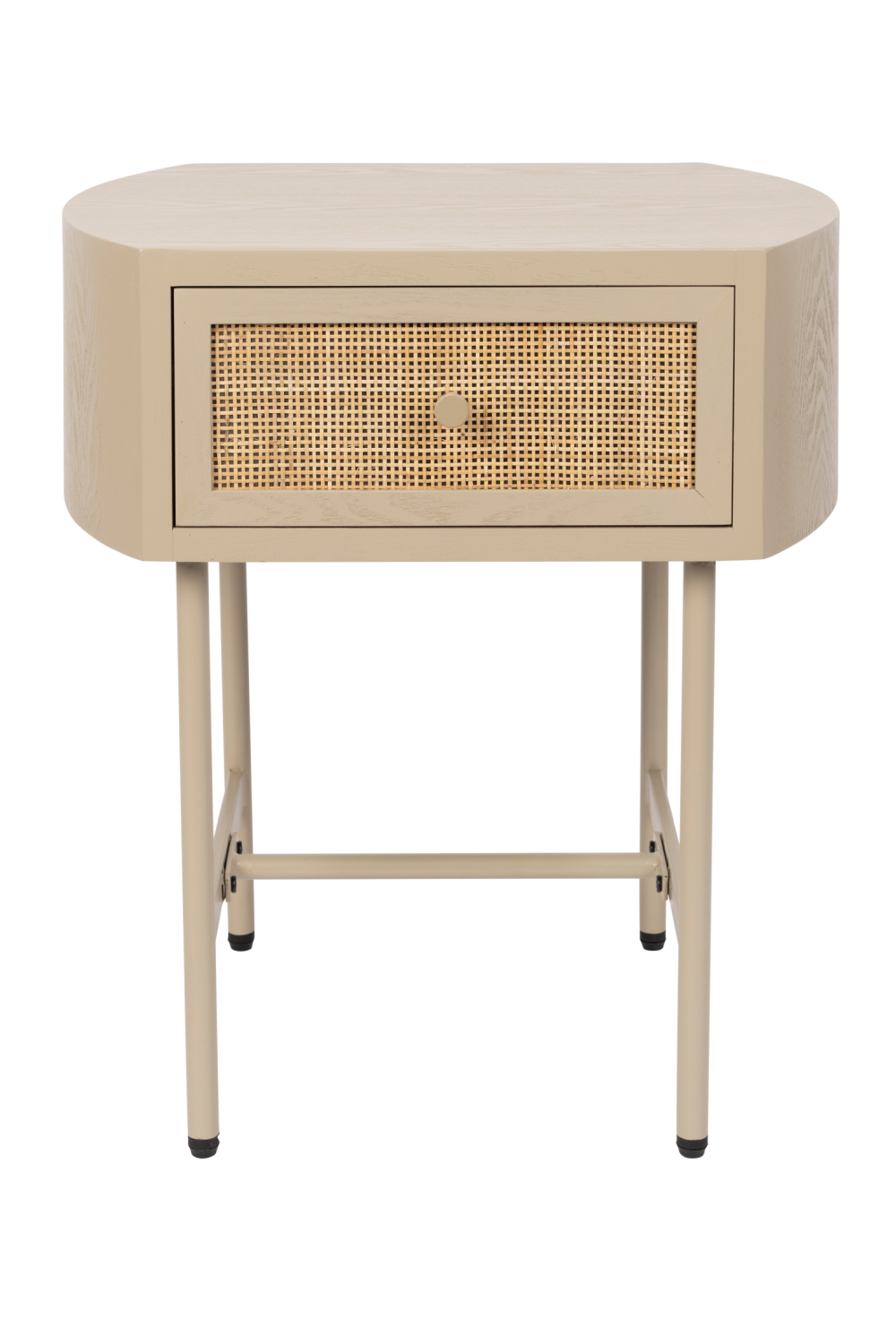 Beige Lacquered Side Table | DF Amaya | Dutchfurniture.com