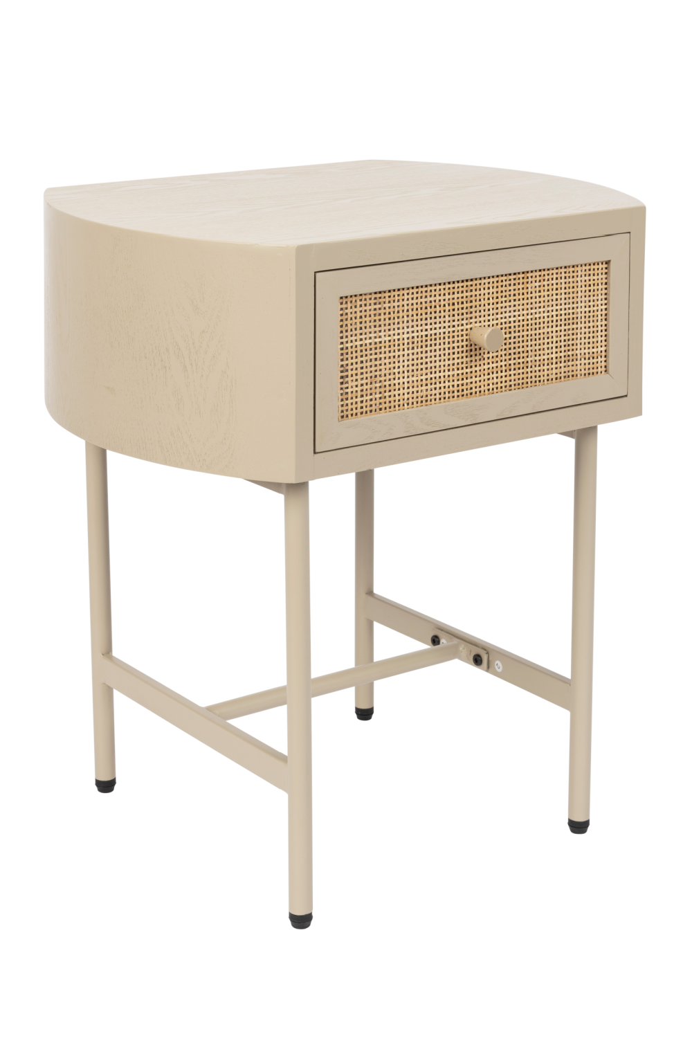 Beige Lacquered Side Table | DF Amaya | Dutchfurniture.com