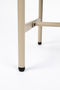 Beige Lacquered Side Table | DF Amaya | Dutchfurniture.com
