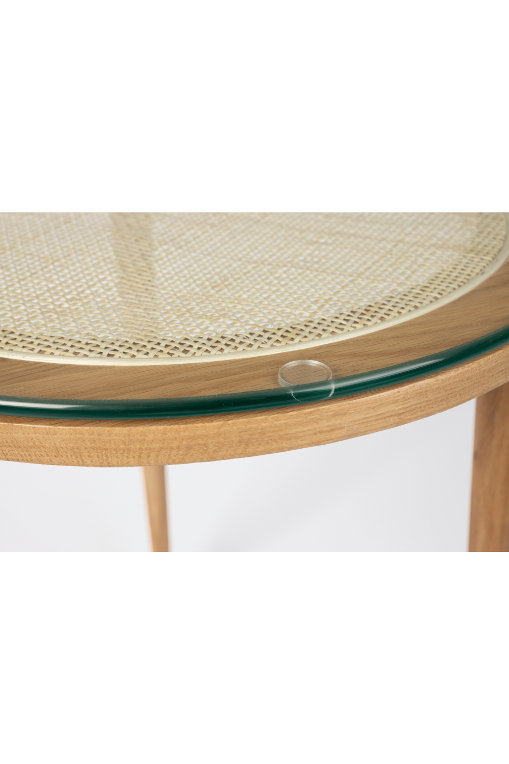 Natural Rattan Modern Side Table | DF Haru | Dutchfurniture.com