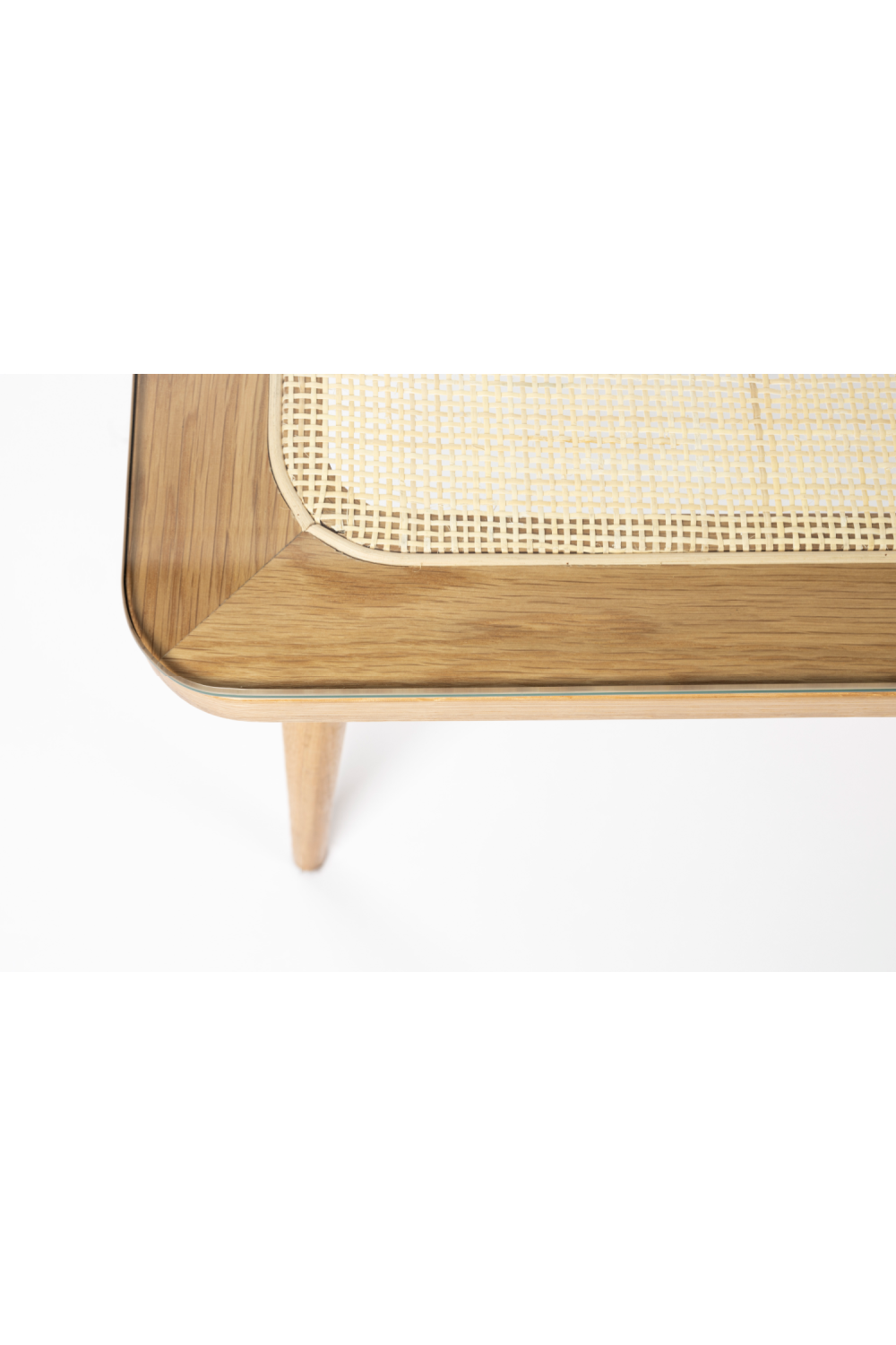 Natural Rattan Modern Coffee Table | DF Haru | Dutchfurniture.com