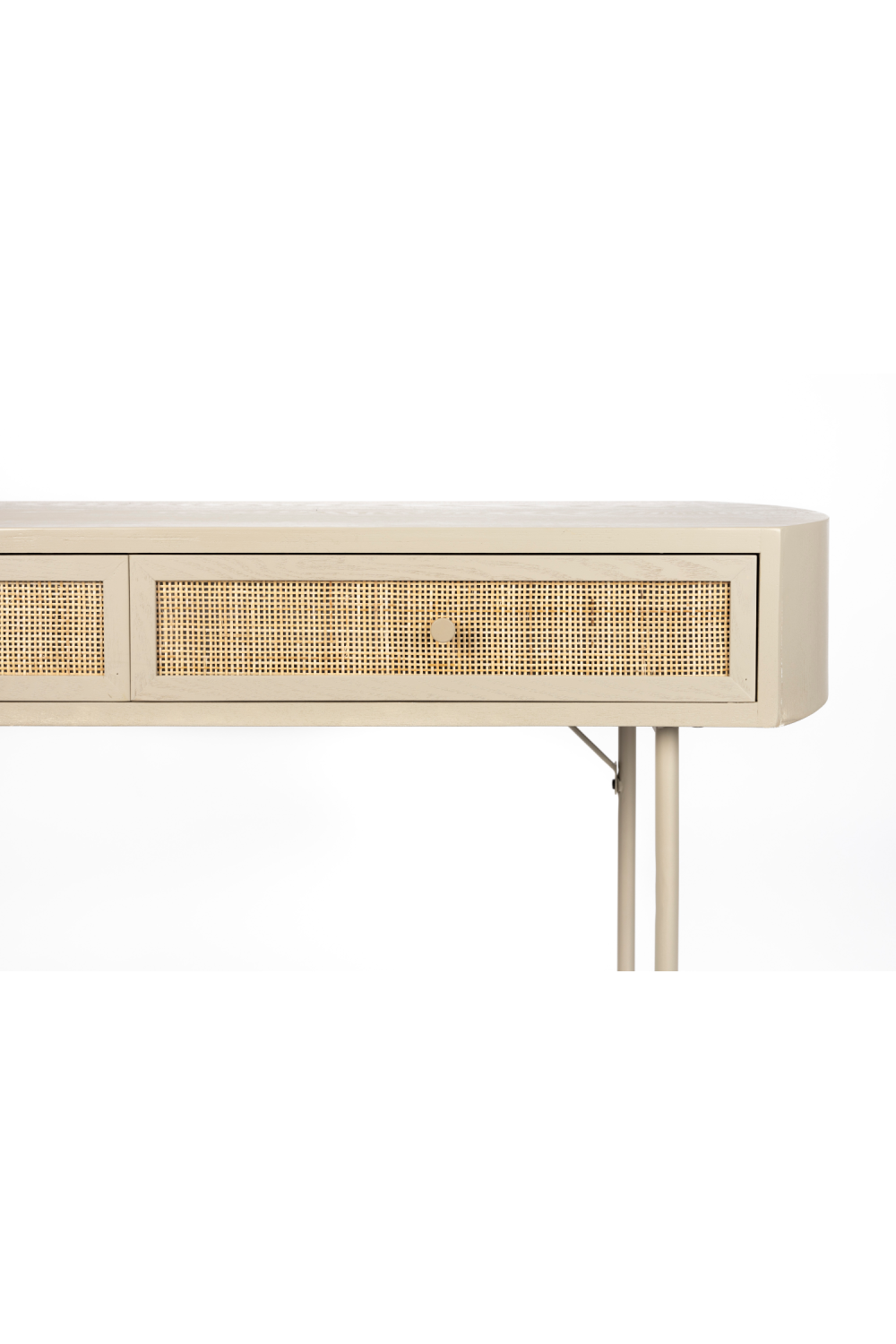 Beige Console Table With Drawers | DF Amaya | Dutchfurniture.com