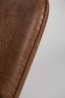 Brown Leather Accent Chair | DF Bon | Dutchfurniture.com