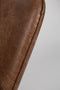 Brown Leather Accent Chair | DF Bon | Dutchfurniture.com