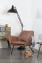 Brown Leather Accent Chair | DF Bon | Dutchfurniture.com