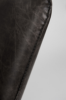 Gray Leather Accent Chair | DF Bon | DutchFurniture.com