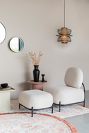 White Modern Lounge Chair | DF Polly | Dutchfurniture.com