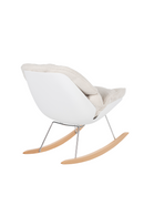 White Upholstered Rocking Chair | DF Rocky | Dutchfurniture.com