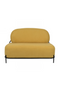 Yellow Upholstered Loveseat | DF Polly | Dutchfurniture.com