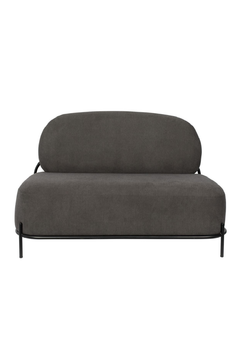 Gray Upholstered Loveseat | DF Polly | Dutchfurniture.com