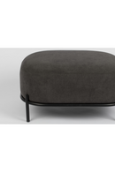 Gray Upholstered Ottoman | DF Polly | Dutchfurniture.com