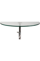 Glass Pedestal Side Table | DF Karena | DutchFurniture.com
