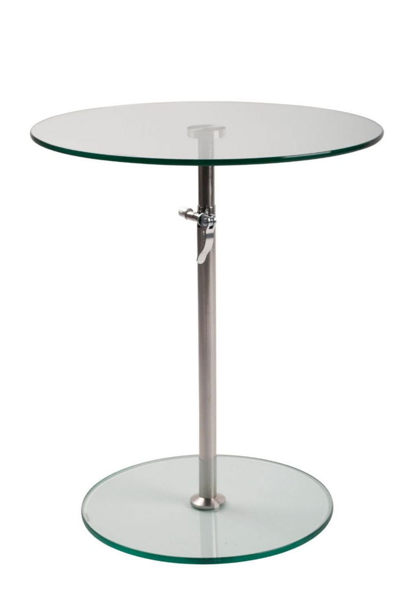Glass Pedestal Side Table | DF Karena | DutchFurniture.com