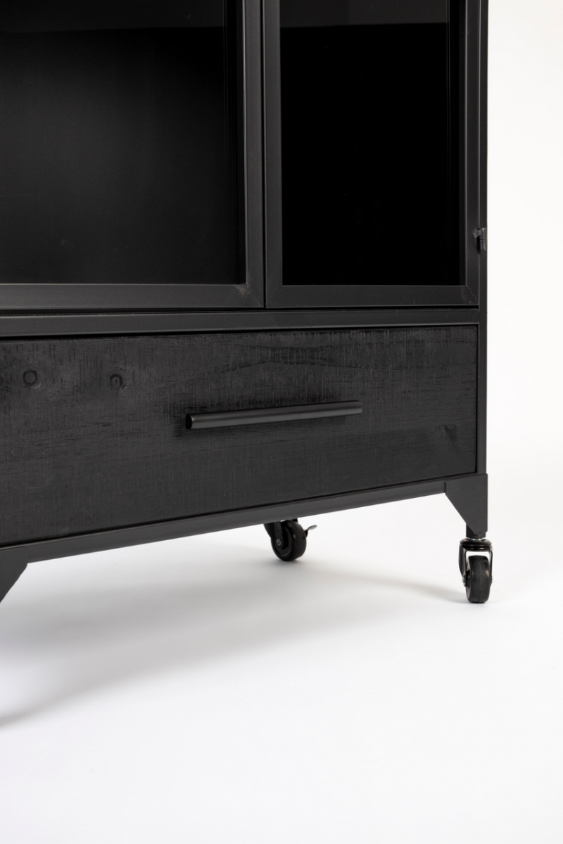 Black Wooden Classic Cabinet | DF Ferre | Oroatrade.com