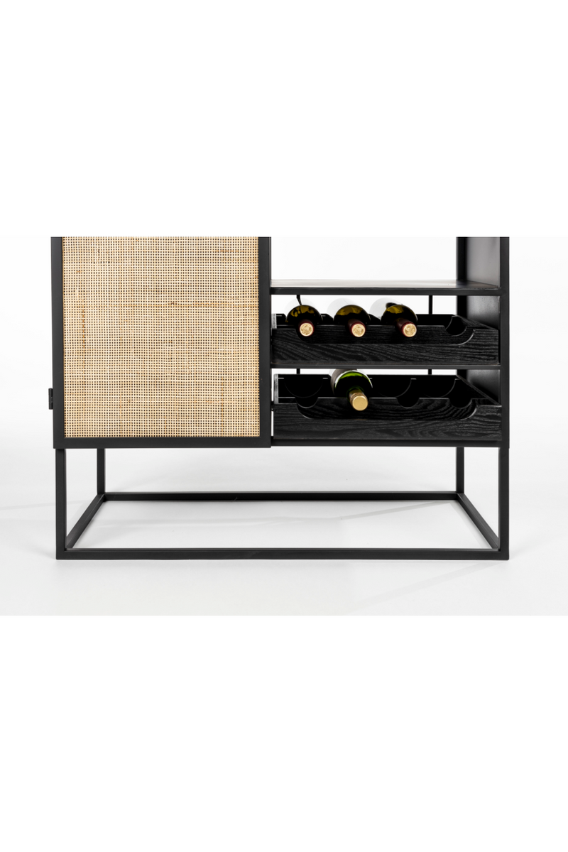 Rattan Webbing Wine Cabinet DF Guuji Dutch Furniture