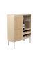 Beige Wooden Wine Cabinet | DF Amaya | Dutchfurniture.com