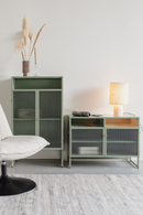 Green Metal Cabinet | DF Herbe | Dutchfurniture.com