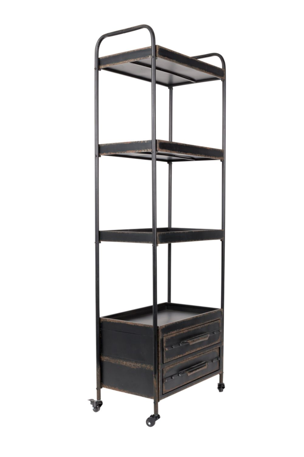 Black Iron Display Cabinet | DF Ryan | DutchFurniture.com