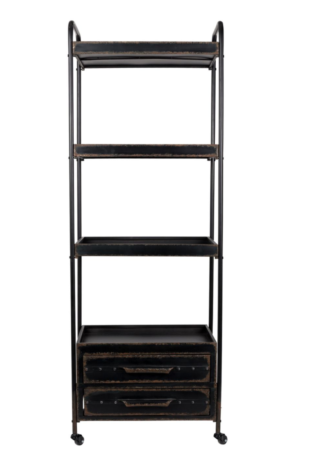 Black Iron Display Cabinet | DF Ryan | DutchFurniture.com